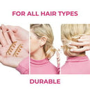 Spiral Bobby Pins Premium 8 Pack, Gold