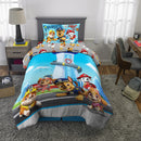 PAW Patrol Kids Twin Bed in a Bag, Comforter and Sheets, Nickelodeon