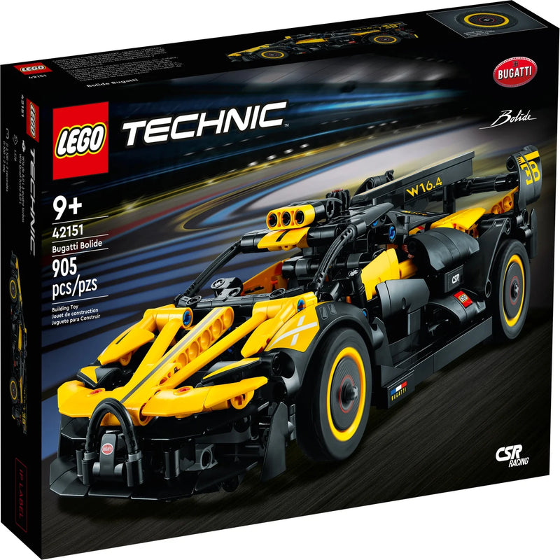 LEGO Technic Bugatti Bolide Race Car Model Building Set, Collectible Sports Car Toy, 42151