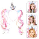 unicorn headband for girls Unicorn Horn Headband Hair Extensions Unicorn Headband