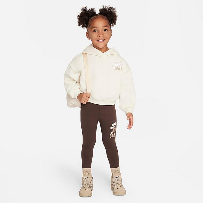 GIRLS' TODDLER NIKE PREMIUM ESSENTIALS HOODIE AND LEGGINGS SET