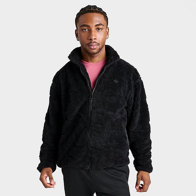 MEN'S ADIDAS ORIGINALS ADVENTURE CAMO POLAR FLEECE FULL-ZIP JACKET