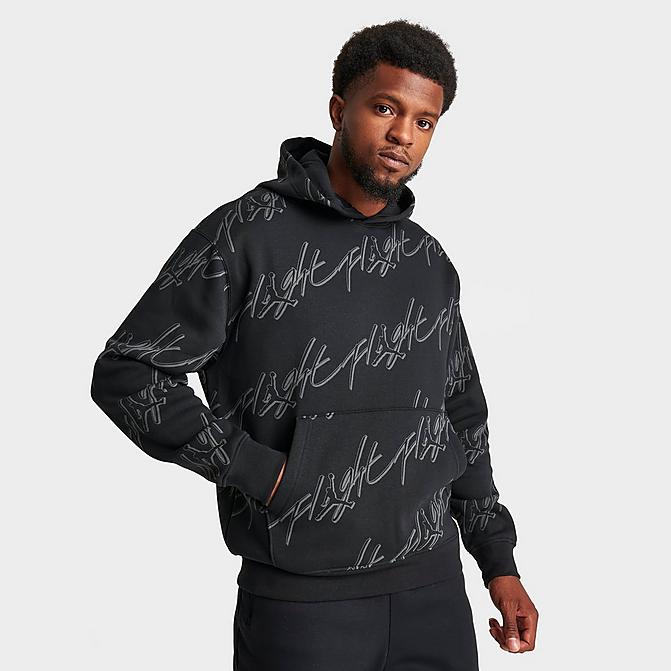 MEN'S JORDAN ESSENTIALS FLIGHT GRAPHIC FLEECE PULLOVER HOODIE