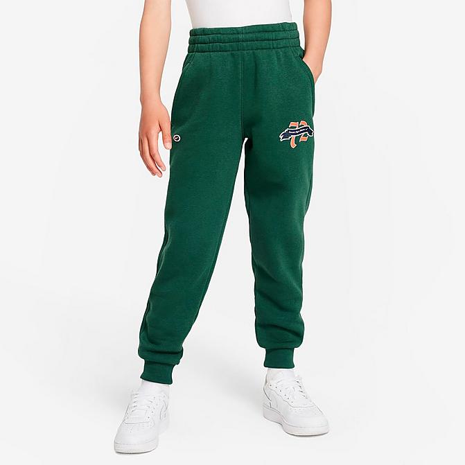 KIDS' NIKE SPORTSWEAR CLUB FLEECE SWOOSH HIGH JOGGER PANTS