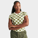 WOMEN'S VANS CHECKERBOARD MINI T-SHIRT