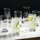 Better Homes & Gardens Lyra Drinking Glasses, 16.7 oz, Set of 8