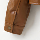 URMAGIC Baby Short Jacket Coat, Toddler Girls Kids Outerwear Autumn Winter Leather Outwear Clothes 3-4 Years