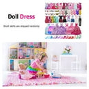 Doll Clothes for Barbie Dresses Gown with Shoes Outfit Set for Xmas Birthday Gift(35 Pack)