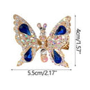 SDJMa Flying Butterfly Hairpin, 2023 New Moving Flying Butterfly Shiny Hair Clips