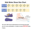 Stepedia Barefoot Water Shoes for Kids Boys Girls Quick Dry Aqua Socks for Beach Swim Pool (Purple)