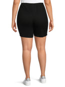 Just My Size Women's Plus Size 2 Pocket Pull-On Shorts