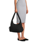 Athletic Works Women's Nylon Shoulder Bag, Black