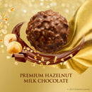 Ferrero Rocher Milk Chocolate Hazelnut, Valentine's Chocolate Heart Gift Box, 7 oz, 16 Ct