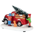 Northlight Bringing Home the Tree Christmas Village Display