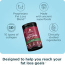 Ancient Nutrition Advanced Hydrolyzed Collagen Peptides Powder Protein Lean with Probiotics and Vitamin C, Cinnamon, for Women & Men, Supports Healthy Weight Management & Muscle Building, 25 Servings