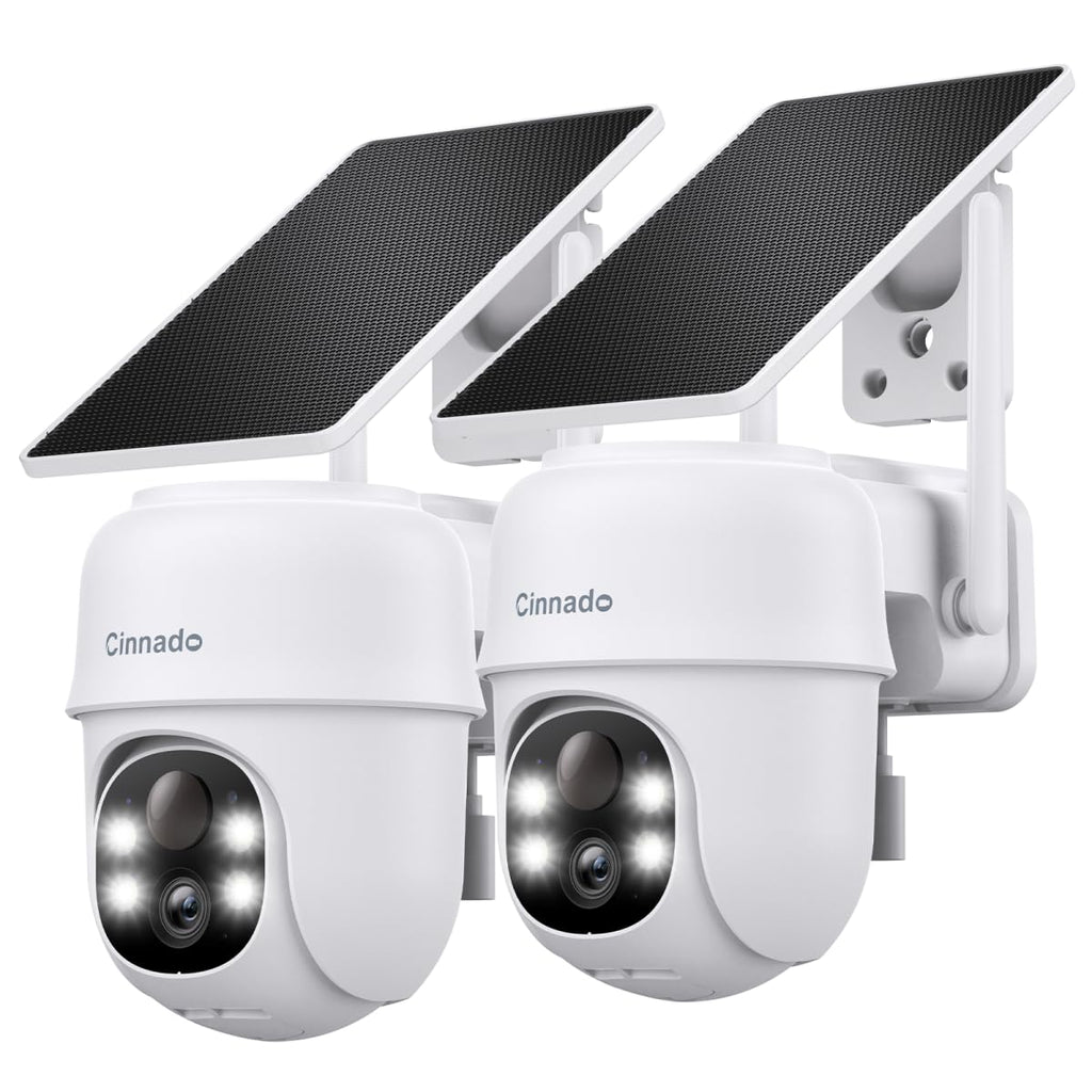2K Cameras for Home Security-2.4G WiFi Outdoor Camera Wireless Solar/B