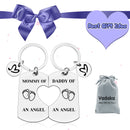 Vadaka Loss of Baby Memorial Gifts Memorial Keepsake Keychain Gift for Infant Child Loss Sympathy Gifts for Parents Pregnancy Loss Gifts Loss Memorial Keyring Remembrance Gift for Child Baby Loss