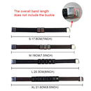 AILIN Custom Beaded Braided Bracelets For Men Lether Stainless Steel Black Brown Color