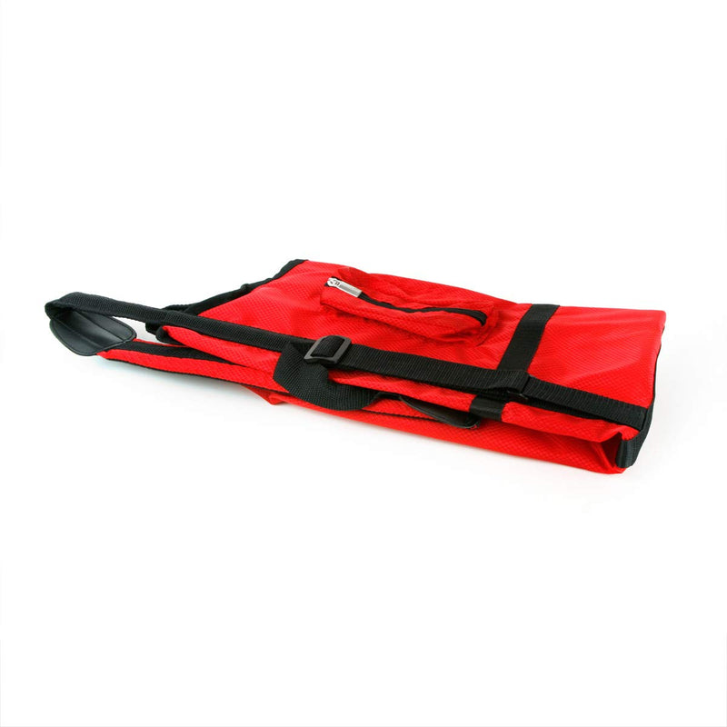 Small Red Lightweight Foldable Carry Walking Golf Club Travel Bag