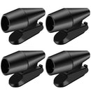 4 Pcs Deer Whistles for Vehicles, Ultrasonic & Wind Activated Deer Warning Whistles Device for Car, Deer Horn with Self-Adhesive Tape for Truck Car and Motorcycle Avoid Collision Wildlife