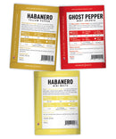 Gardeners Basics, Hot Pepper Seeds for Planting Ghost Habanero - 5 Varieties Pack