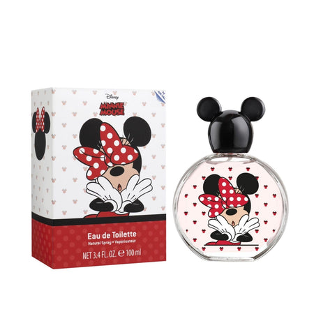 Minnie Mouse, Disney, Fragrance, for Kids, Eau de Toilette, EDT, 3.4oz, 100ml, Perfume, Spray, Made in Spain, by Air Val International