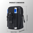 Waist Cell Phone Holster Belt Bag Universal Outdoor Phone Pouch Case Gadget Pocket for iPhone X 8 7 6 6s Plus Samsung Galaxy S8 S7 S6 S5 S4 S3 Note 8 5 4 3 2 LG HTC Etc