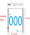 Anymailers Black Bubble Mailers 4x8 Inch 100 Pack Poly Padded Envelopes by AirnDefense