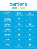 Carter's Child of Mine Baby Girl Sleep N Play, One-Piece, Sizes Preemie-6/9 Months