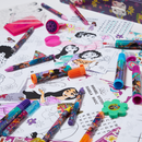 Disney Encanto Mirabel Girls Art Kit Stickers Markers Gel Pens 200 Piece Set, for Ages 6+