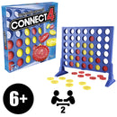 Connect 4 Classic Grid Board Game, 4 in a Row Game for Kids, Board Games, Ages 6+
