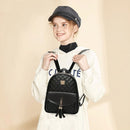 Jollebone Mini Backpack 3Pcs Fashion PU leather Backpack Purse for Women (Beige)