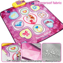 Bluetooth Dance Mat Toys for Girls 3-6 Years Musical Educational Dance Pad Game Toys