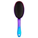 Goody Let It Shine Nylon 10" Oval Detangling Bristle Hair Brush, Purple 1CT