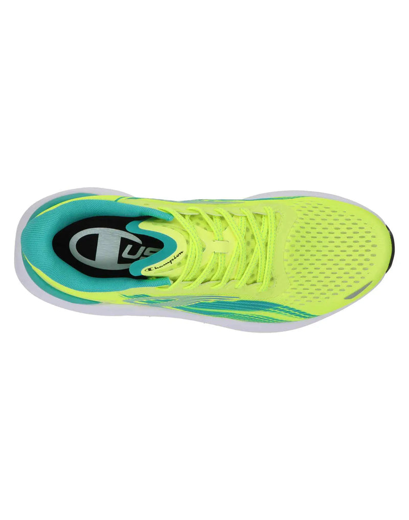 Champion Men's Acceleron Shoes Light Yellow/Teal