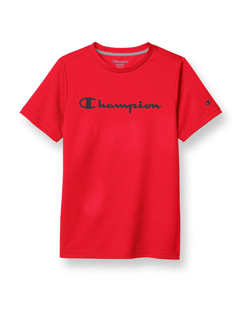 Kids' Short-Sleeve T-Shirt, Script Logo