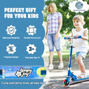 Folding Kick Scooter with 3 Adjustable Heights for Kids