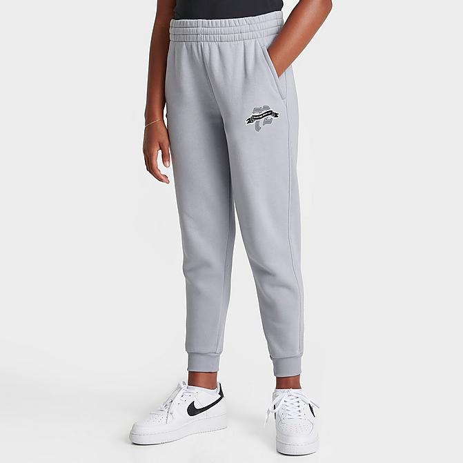 KIDS' NIKE SPORTSWEAR CLUB FLEECE SWOOSH HIGH JOGGER PANTS