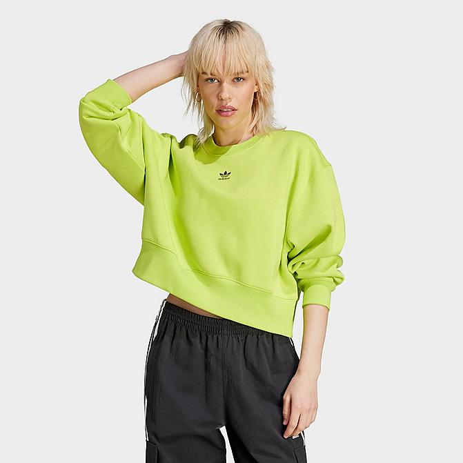 WOMEN'S ADIDAS ORIGINALS ADICOLOR ESSENTIALS CREWNECK SWEATSHIRT