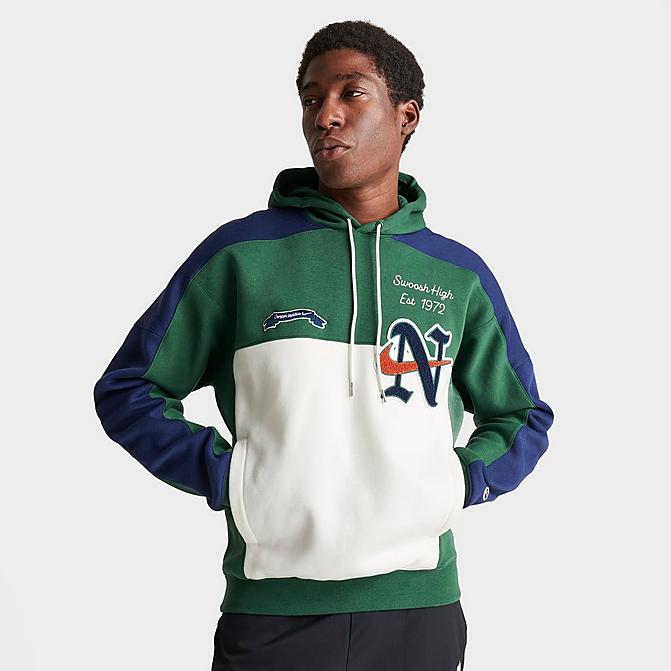 MEN'S NIKE SPORTSWEAR CLUB FLEECE SWOOSH HIGH HOODIE