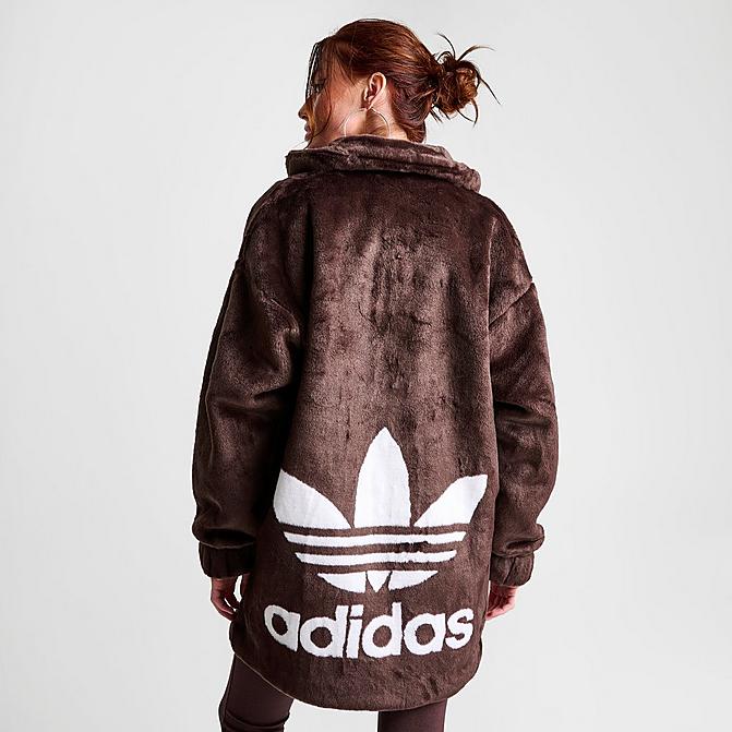 WOMEN'S ADIDAS ORIGINALS NEUTRAL COURT FAUX JACKET