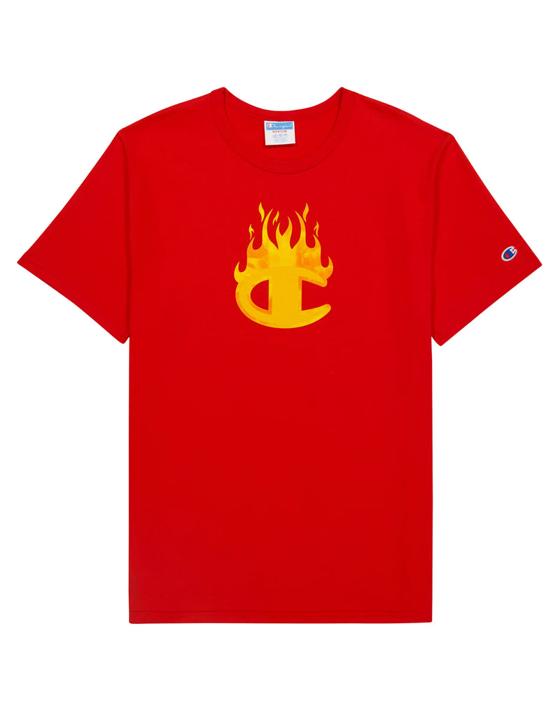 Heritage Short-Sleeve T-Shirt, Endeavor Flames