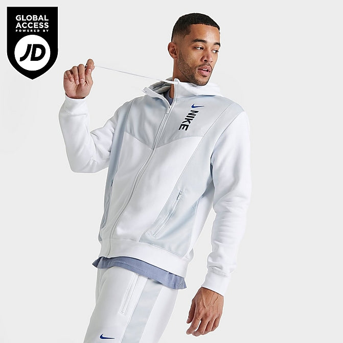 MEN'S NIKE SPORTSWEAR HYBRID FLEECE FULL-ZIP HOODIE