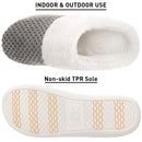 VONMAY Women's Slippers Cozy Slip-on Indoor Outdoor House Shoes