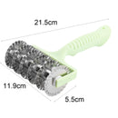 Biplut Rolling Dough Cutter Reusable Easy Use Stainless Steel Pie Noodle Bread Slicer for Kitchen