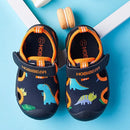HOBIBEAR Toddler Boys Water Shoes Quick Dry Closed-Toe Aquatic Sport Sandals Toddler/Little Kid