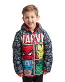 Marvel Boys’ Avengers Spider-Man Reversible Jacket – Sherpa Fleece Lining (2T-20)