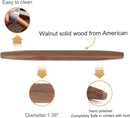 Muso Wood Decorative French Rolling Pins for Baking, (Walnut 15-3/4 Inch)