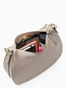 Kate Spade Mulberry Street Vivian Leather Hobo Bag. Warm Beige
