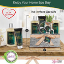 Lovestee Floral Berry Bath and Body Set Holiday Spa Gift Basket for Women